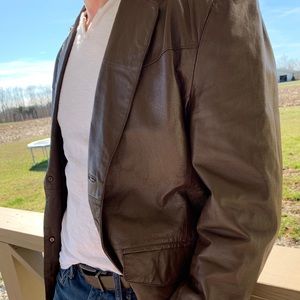 Men’s Leather World Jacket